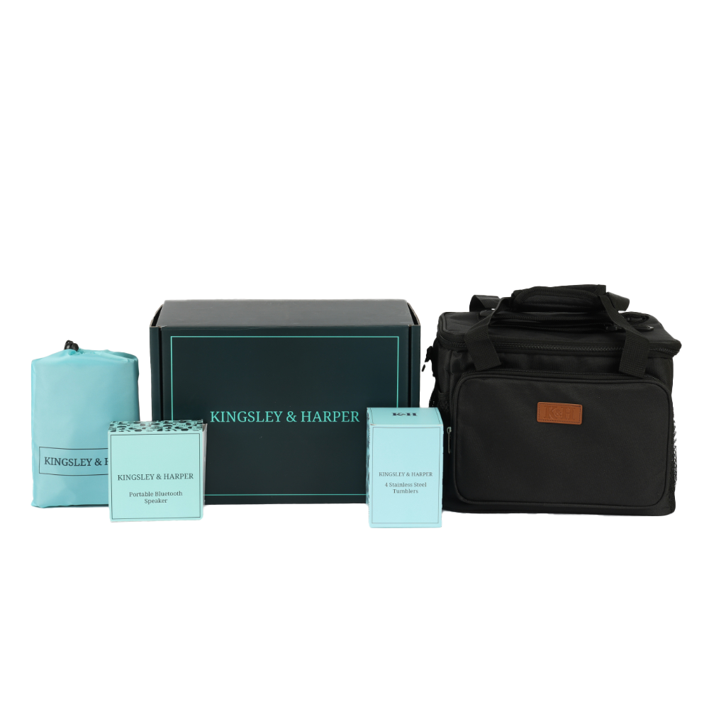 Socialite Picnic Set | Luxury Picnic Gift Set for Men – Kingsley