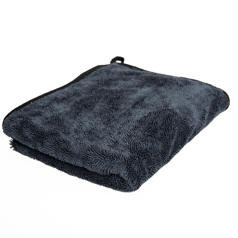 Grey towel comes with The Detailer Car Cleaning Set