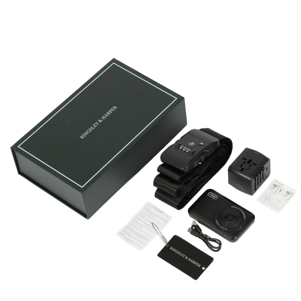 The Globetrotter Travel Set - Kingsley & Harper - Best Men's Gifts at K&H