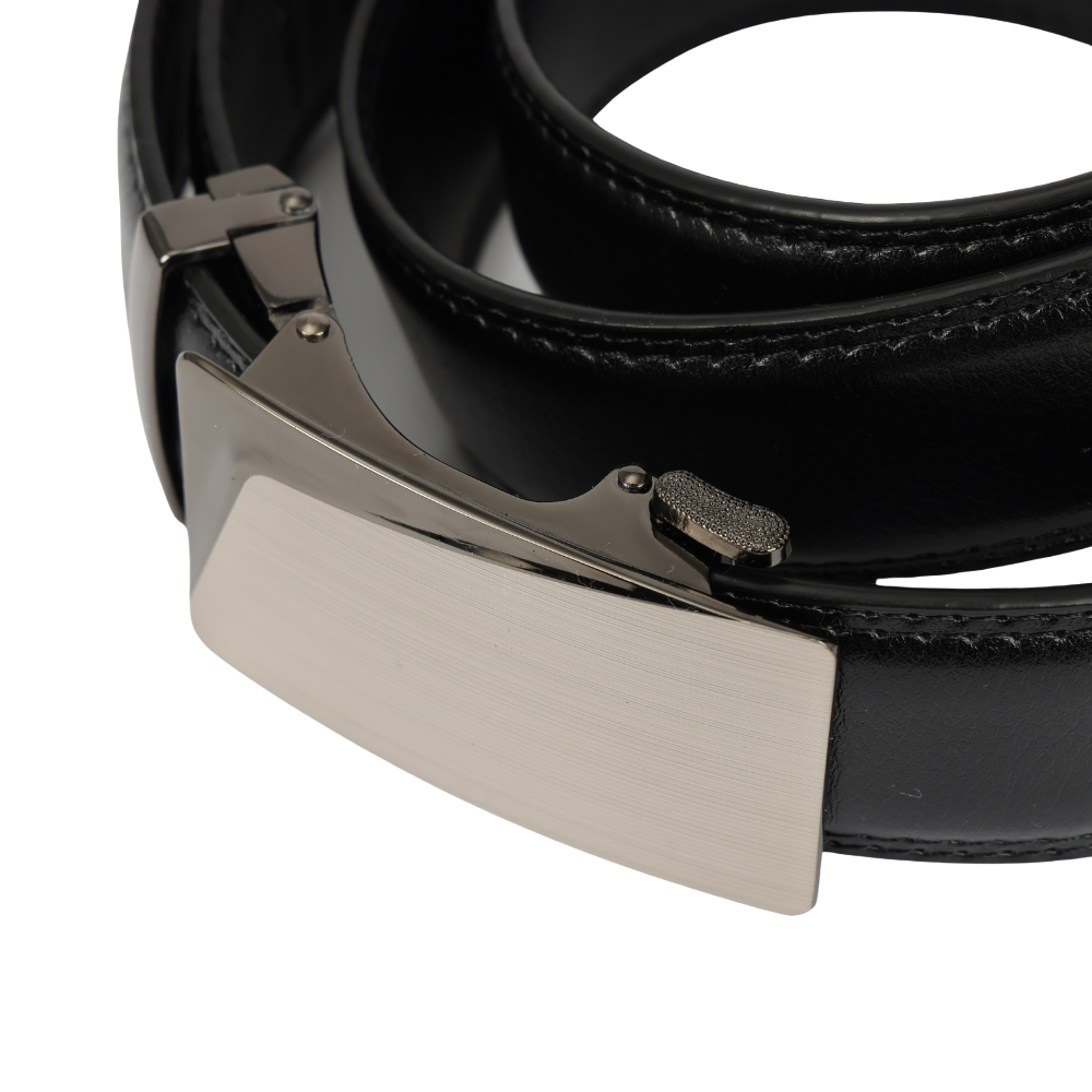 Mens Leather Belts WERFORU 2 Pack Men's Leather Ratchet Belts - Adjustable Automatic Buckle For Dress Or Casual Lithium Aa Battery